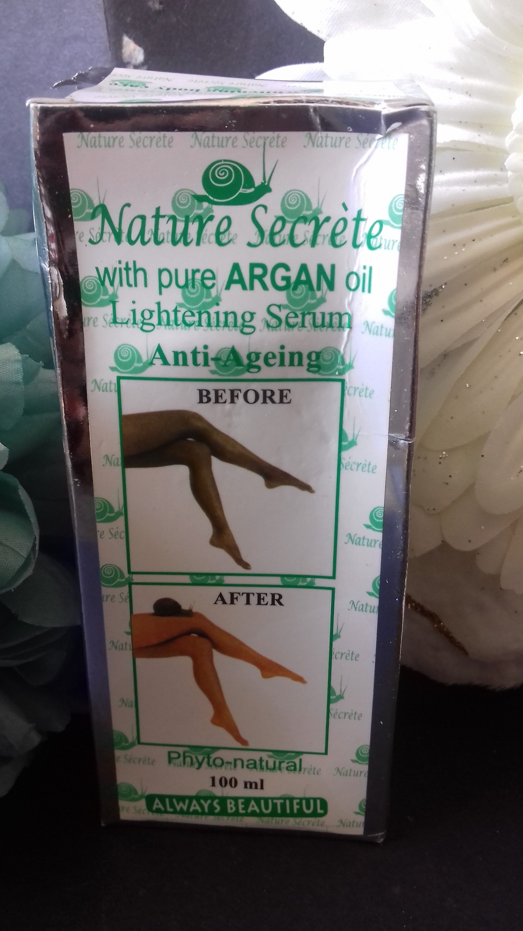 Nature Secrete Lotion, serum,Tube & Face cream (1 of each) Nelly