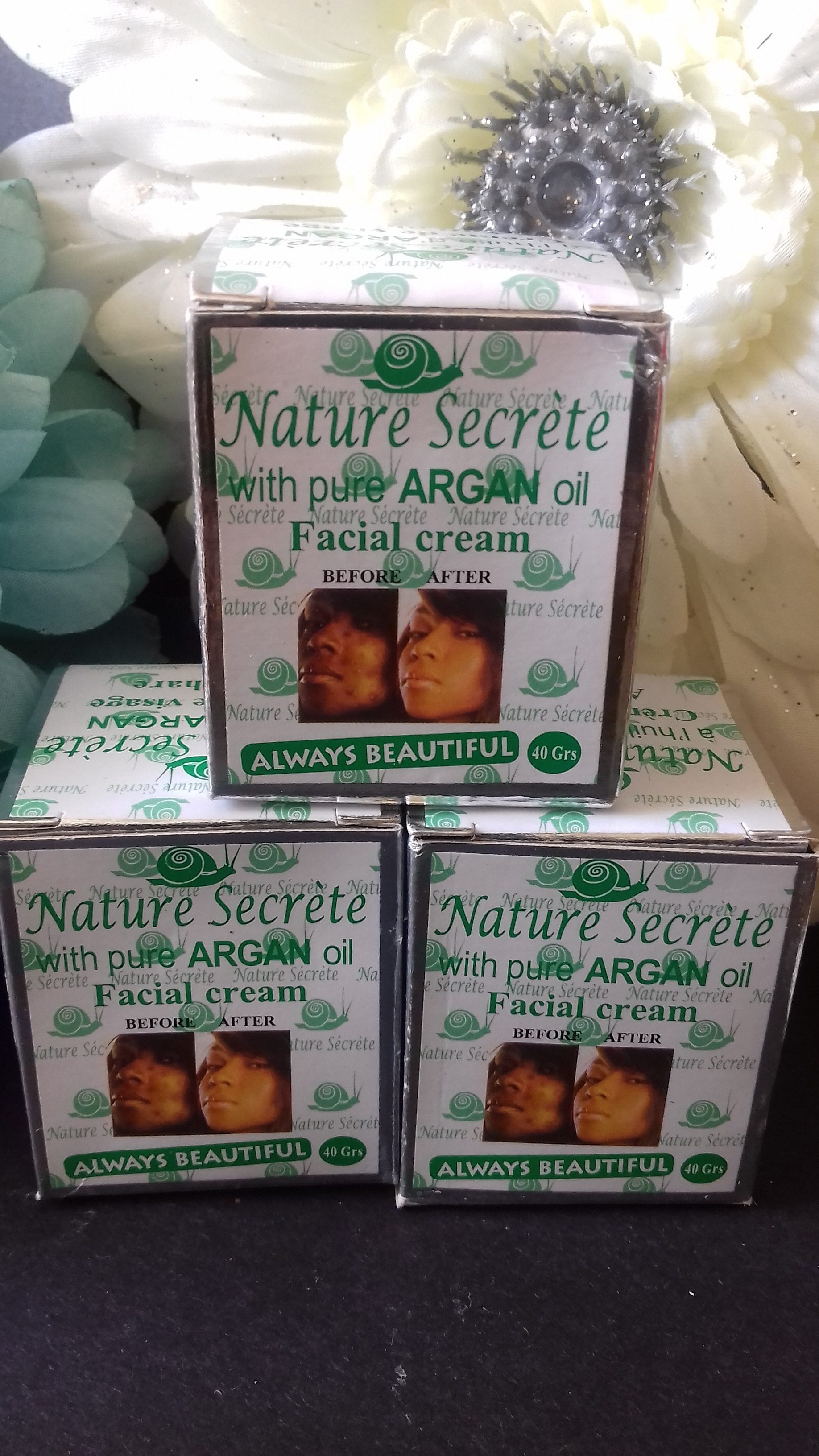 Nature Secrete Argan Facial Cream G X Nelly Cosmetics