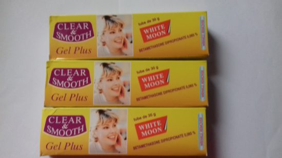Clear & Smooth Gel Plus 'White Moon' - 30g (5 Tubes)