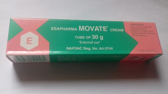 Movate Skin Toning/Lightening Cream - 30g (1 Tube)