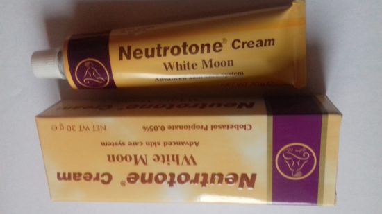 Neutrotone Skin Toning Cream (White Moon) - 30g (3 Tubes)