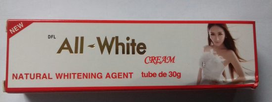 All-White Skin Lightening Cream - 30g (1 Tube)