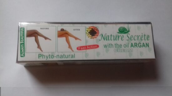 NATURE SECRETE CREAM WITH PURE ARGAN OIL - 50G (4 Tubes)