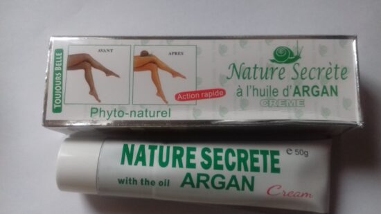 NATURE SECRETE CREAM WITH PURE ARGAN OIL - 50G (4 Tubes)