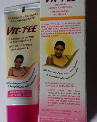 VIT- FEE Skin Lightening Cream - 70g (4 Tubes)