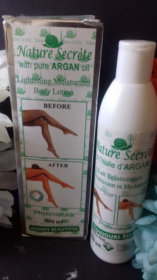 Nature Secrete with ARGAN Oil Body Lotion - 350mls