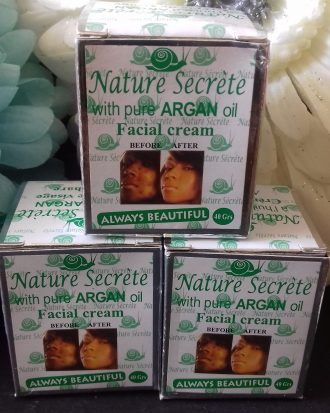 Nature Secrete Argan Facial Cream - 40g (3x)