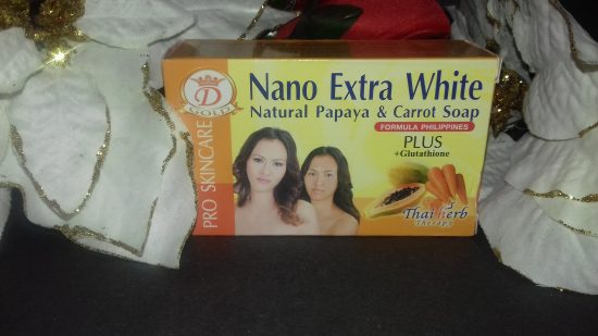 Nano Extra White Natural Papaya & Carrot Soap - (2 Bar)
