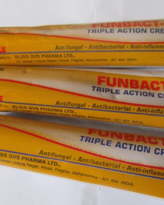 Funbact-A Triple Action Cream - 30g (5 Tubes)