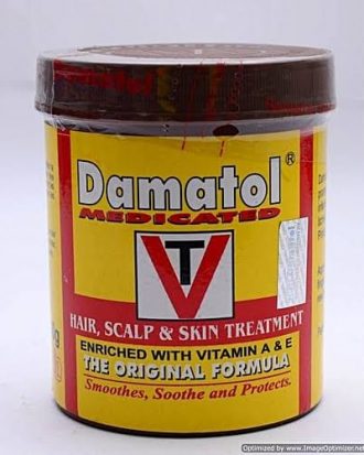 Damatol Medicated Hair/Scalp Treatment Original Cream - 250G (2X)